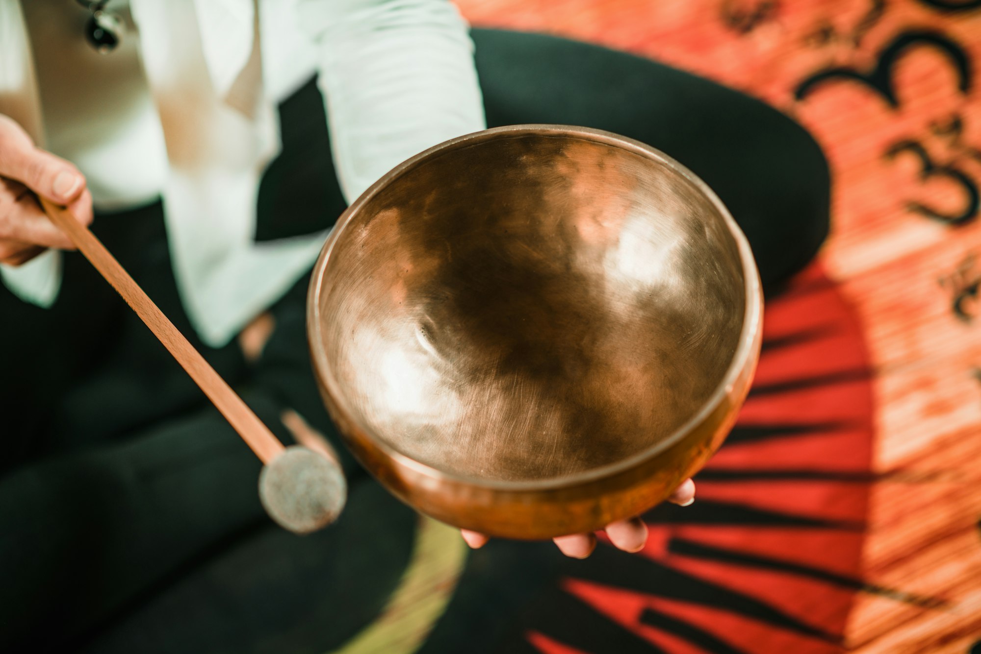 Tibetan singing bowl